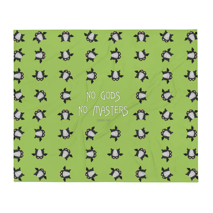 No Gods No Masters Throw Blanket product image (13)