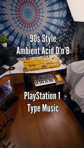 🎮✨ Step back into the glitchy dreamscapes of the late 90s, this live performance blends ambient acid jungle textures with the...