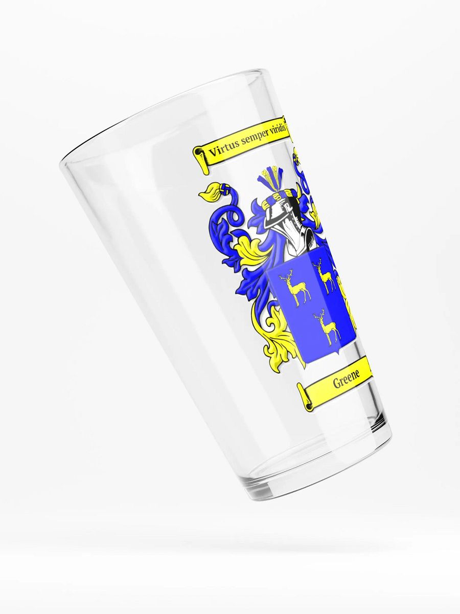 Greene Family Crest - Shaker Pint Glass product image (4)