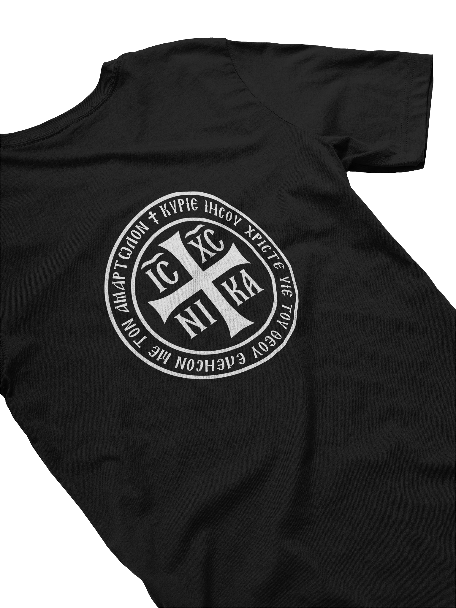 Jesus Prayer T-Shirt – IC XC NIKA Christian Faith product image (2)