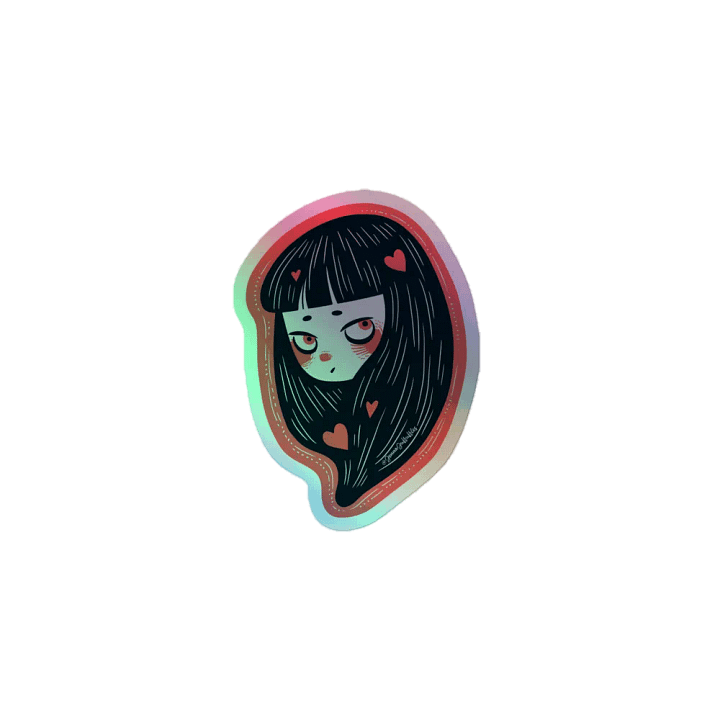 Lovey | 3D Holographic Kiss-Cut Sticker product image (2)