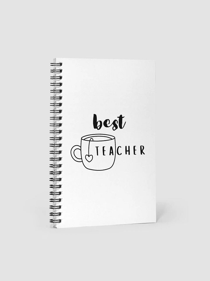 Best Teacher Spiral Notebook product image (1)