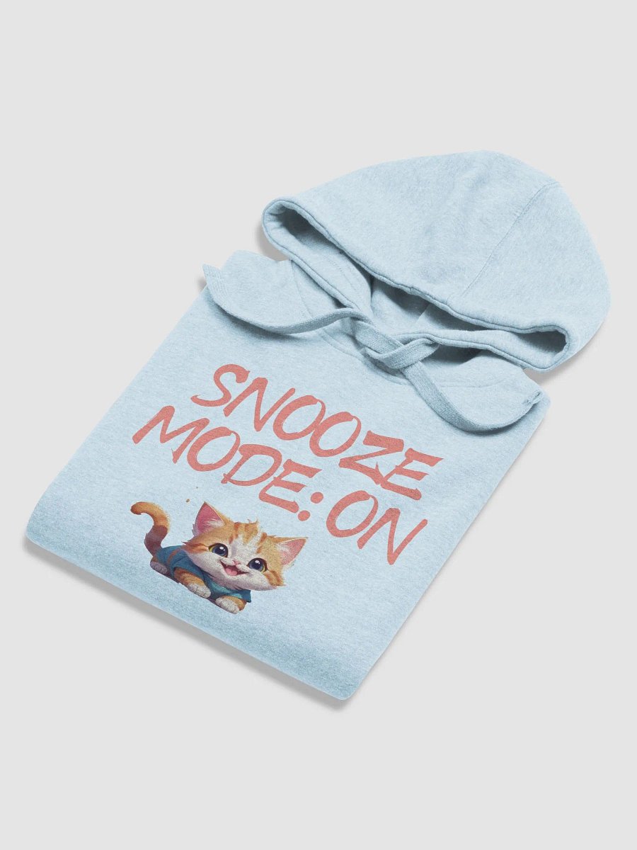 Snooze Mode Kitten Unisex Hoodie product image (6)