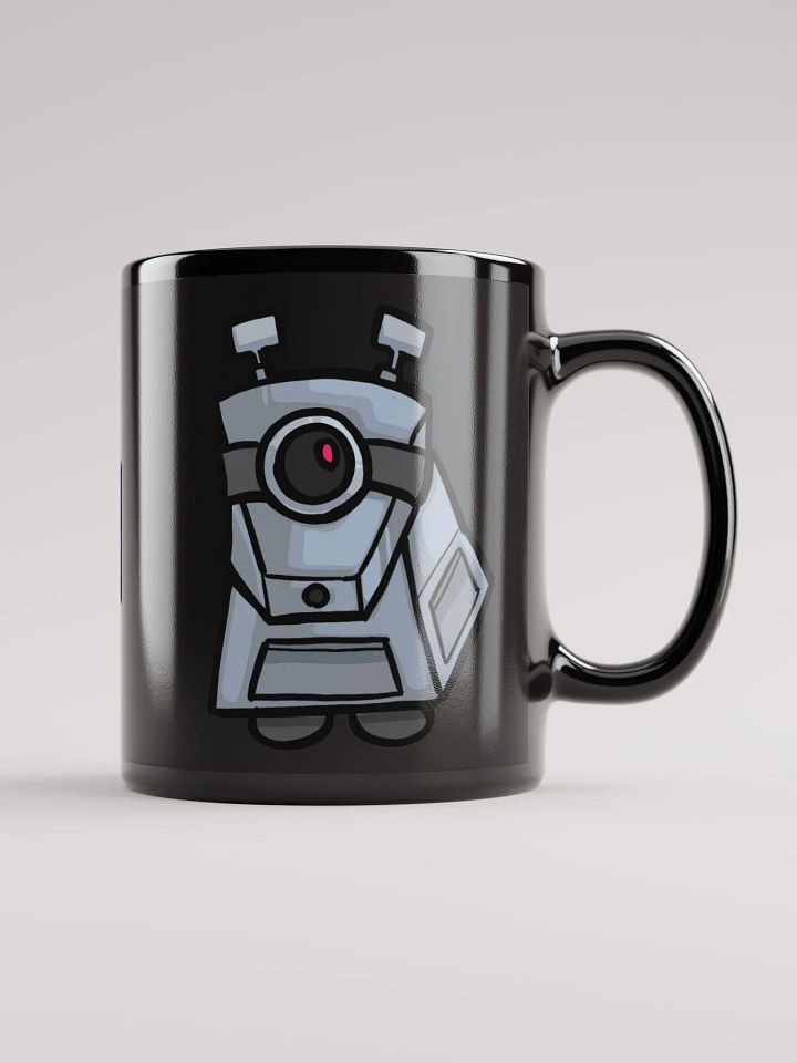 K9 Mini Who Black Glossy Mug product image (1)