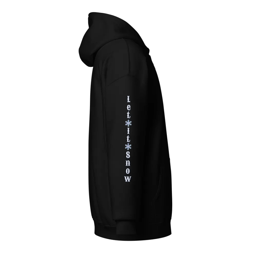 Unisex Let it Snow Zip Hoodie product image (8)
