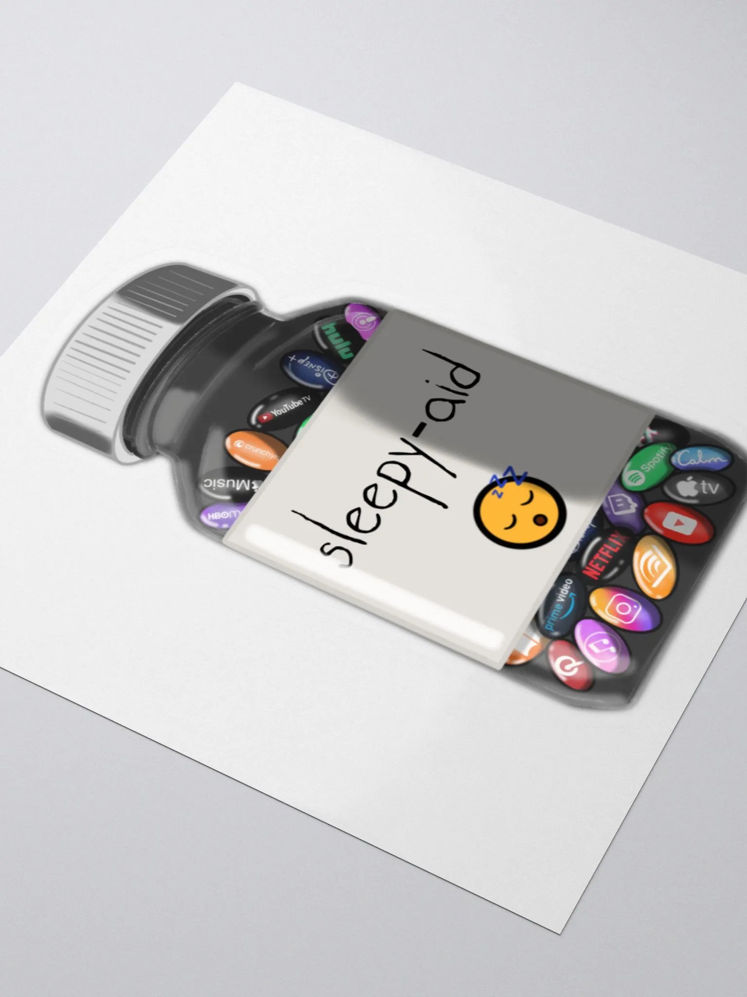 Sleepy-Aid Sticker product image (3)