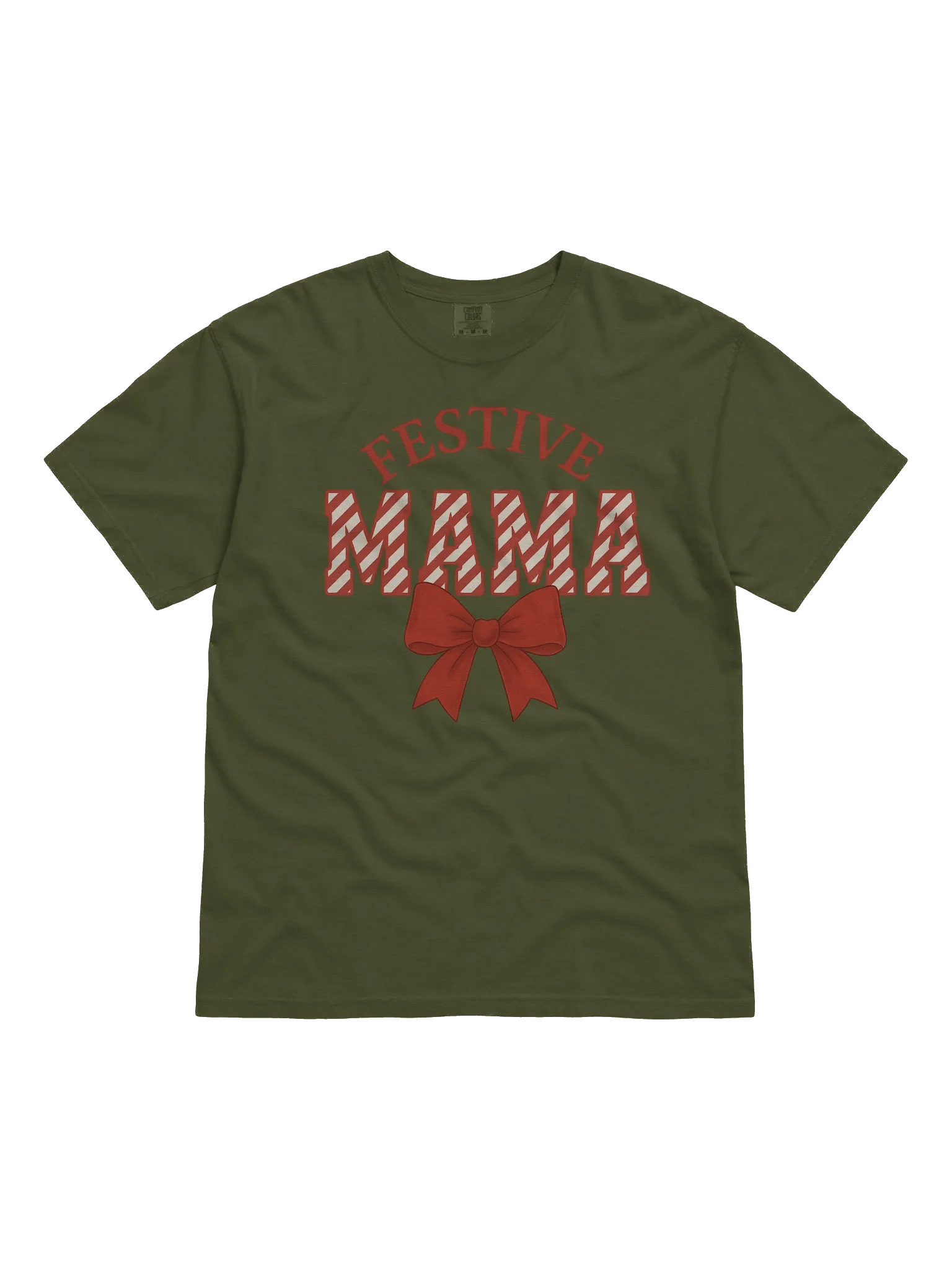 Festive Mama Candy Cane T-Shirt product image (1)