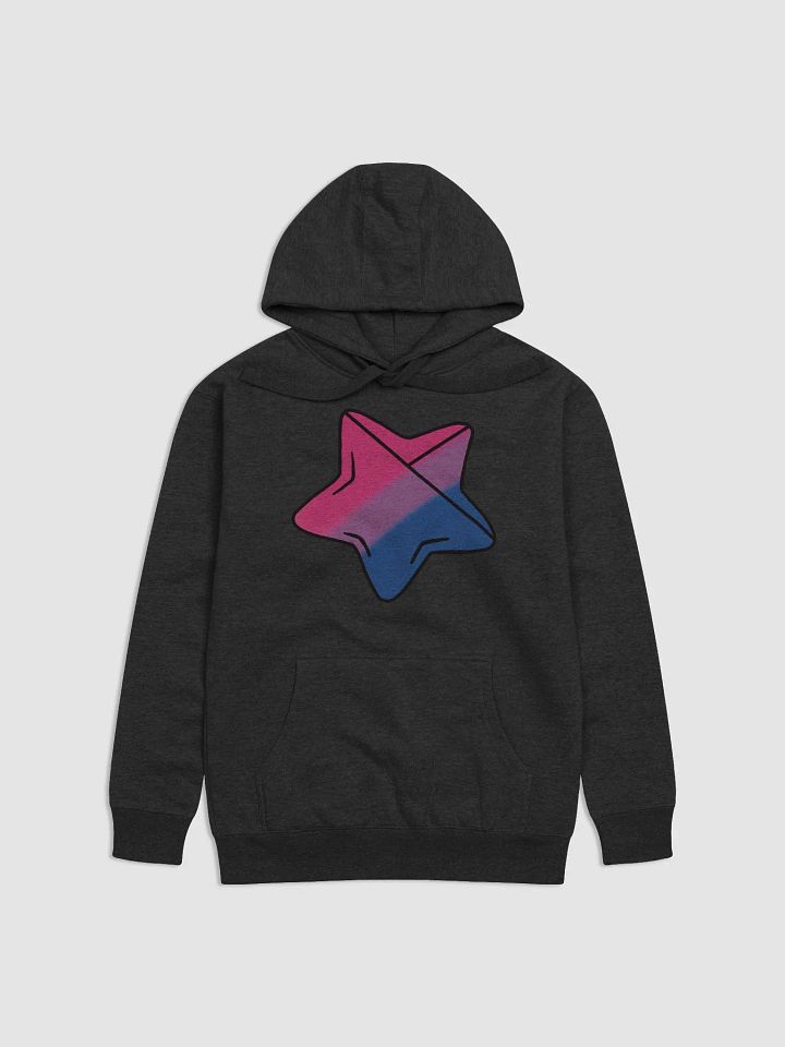 Bi Pride Folding Star Hoodie product image (1)