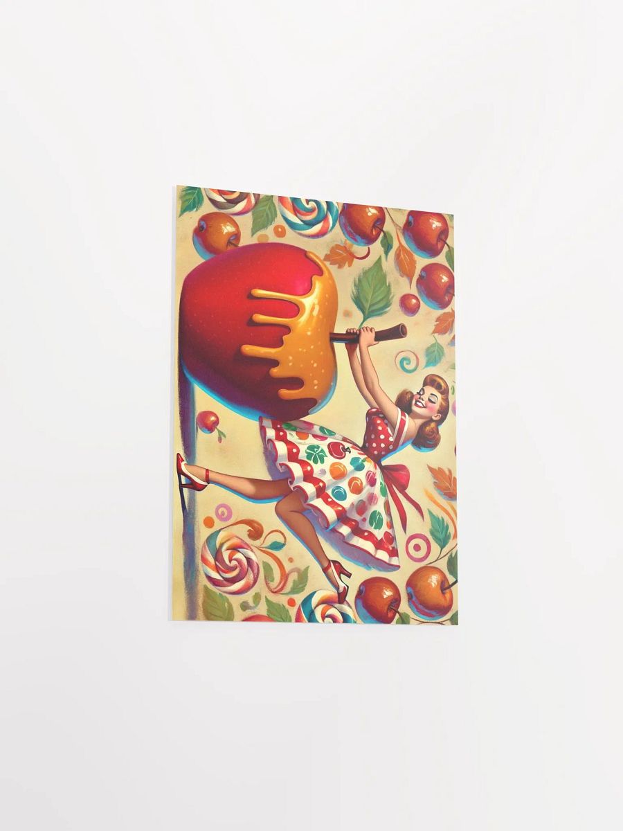Whimsical Candy Apple Delight Poster product image (3)