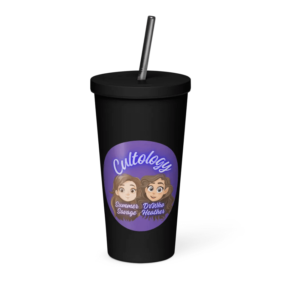 Cultology Logo Cup withStraw product image (4)
