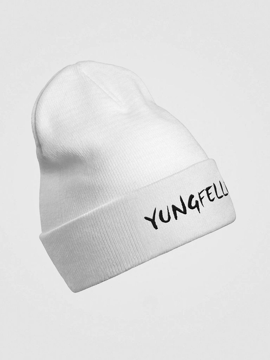 YF White Beanie product image (3)