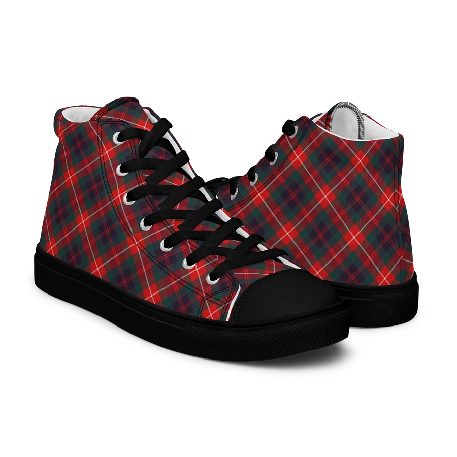 Fraser Tartan Men's High Top Shoes product image (7)