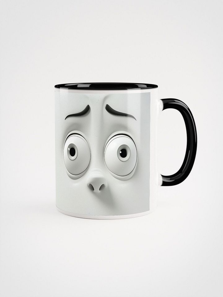 Furrowed Brow Mug: Start Your Day with a Quirky Twist! product image (2)