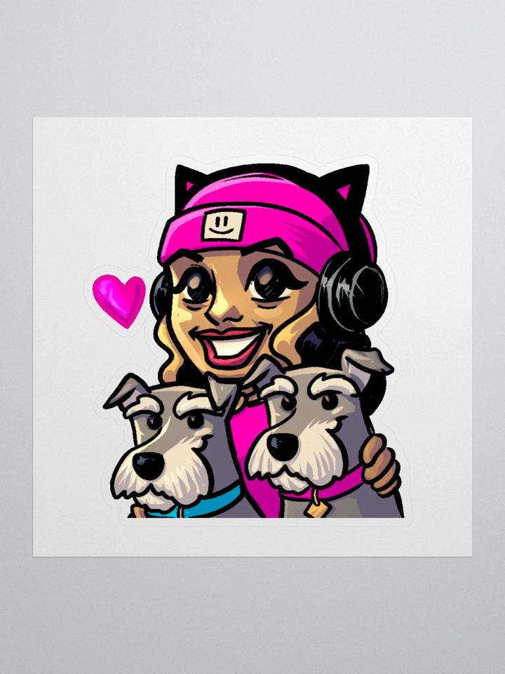 Sassy Paws Kiss Cut Stickers product image (1)