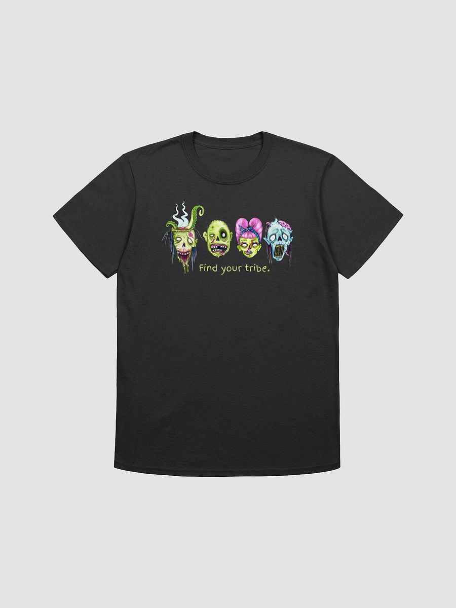 Find Your Tribe Zombie Heads T-Shirt product image (3)