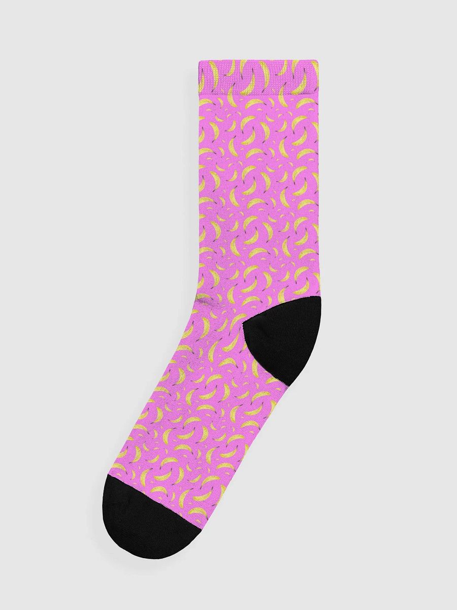 Banana pattern eco socks product image (3)