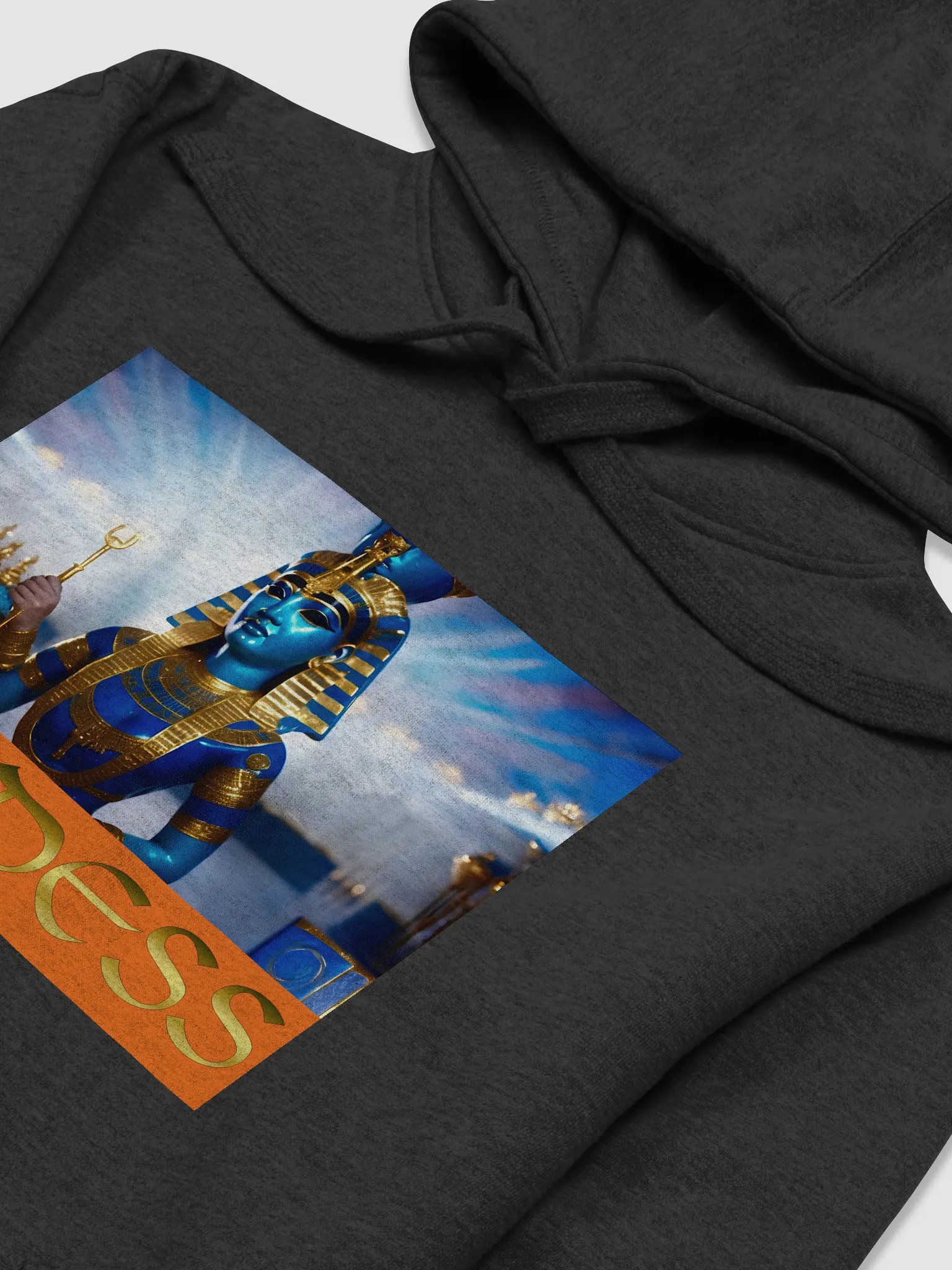Deekstar Gold Goddess 3 Cotton Heritage Unisex Premium Hoodie product image (3)