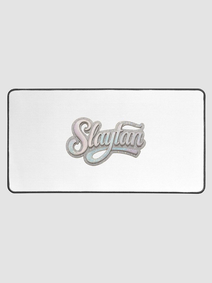 Shawty's Celestial Exclusive Premium Slaytan Silver Desk Mat product image (1)