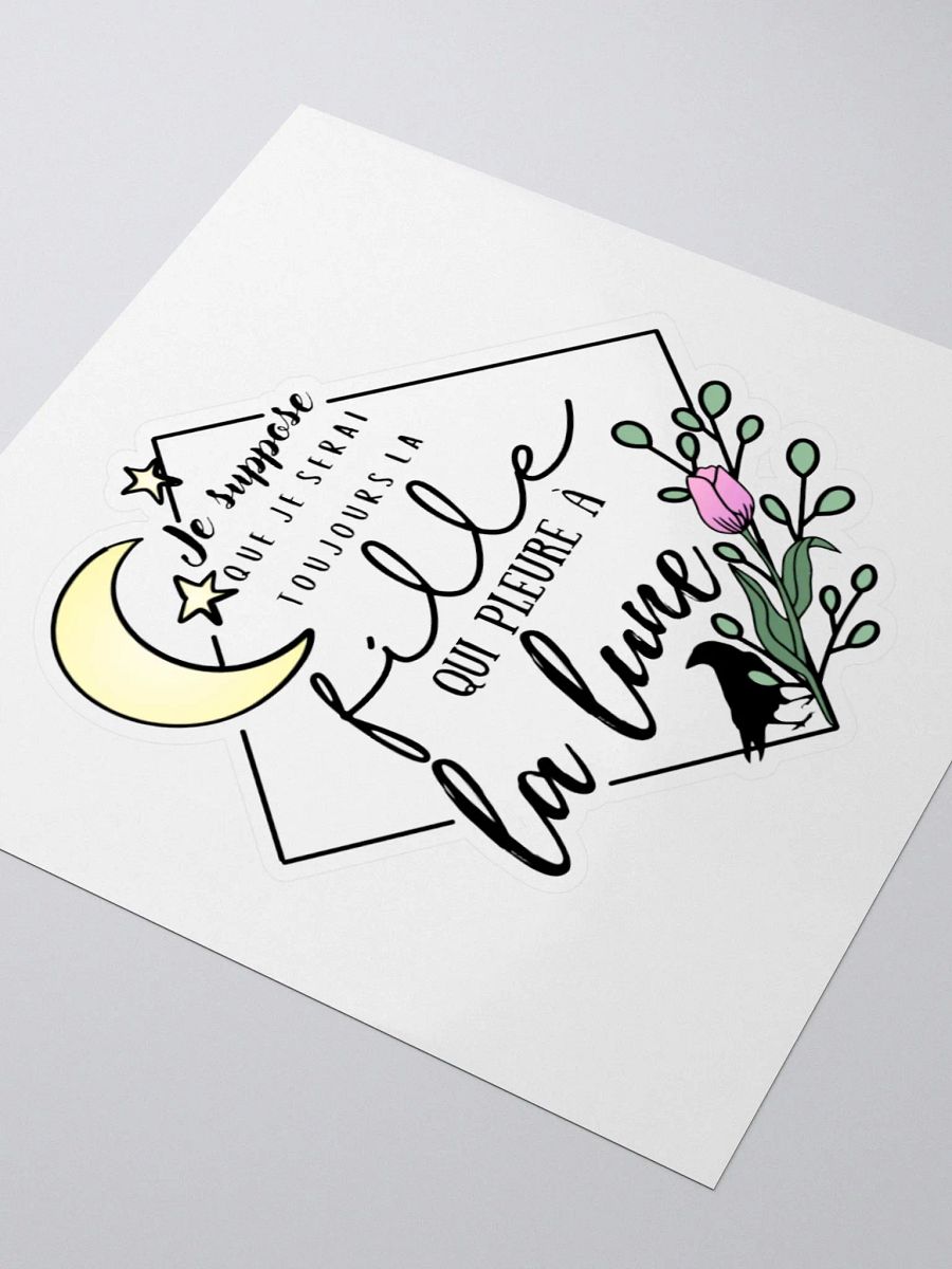 Pleure A La Lune Sticker product image (3)