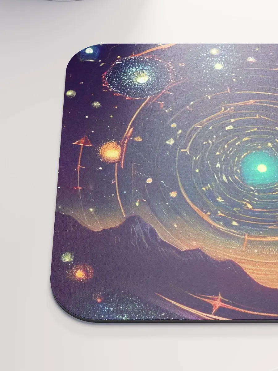 Galactic Vortex Mouse Pad product image (6)