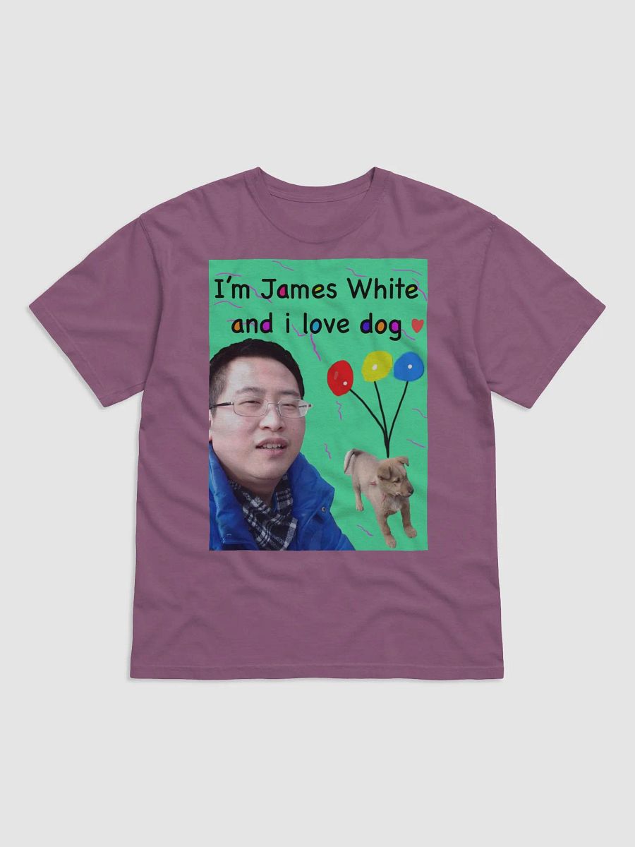 Comfort Colors Garment-Dyed Heavyweight T-Shirt: i love dog 2.0 product image (1)