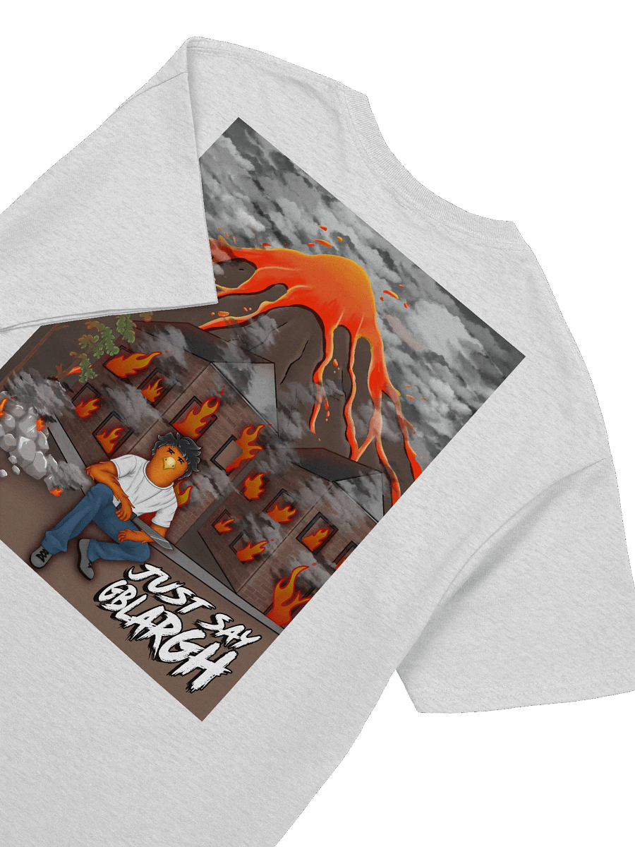 Just Say Gblargh! Solid Poster Art TShirt product image (4)