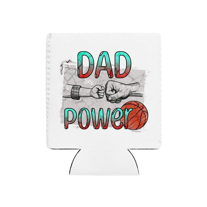 Dad Power Basketball Can Cooler - Slam Dunk Edition product image (1)