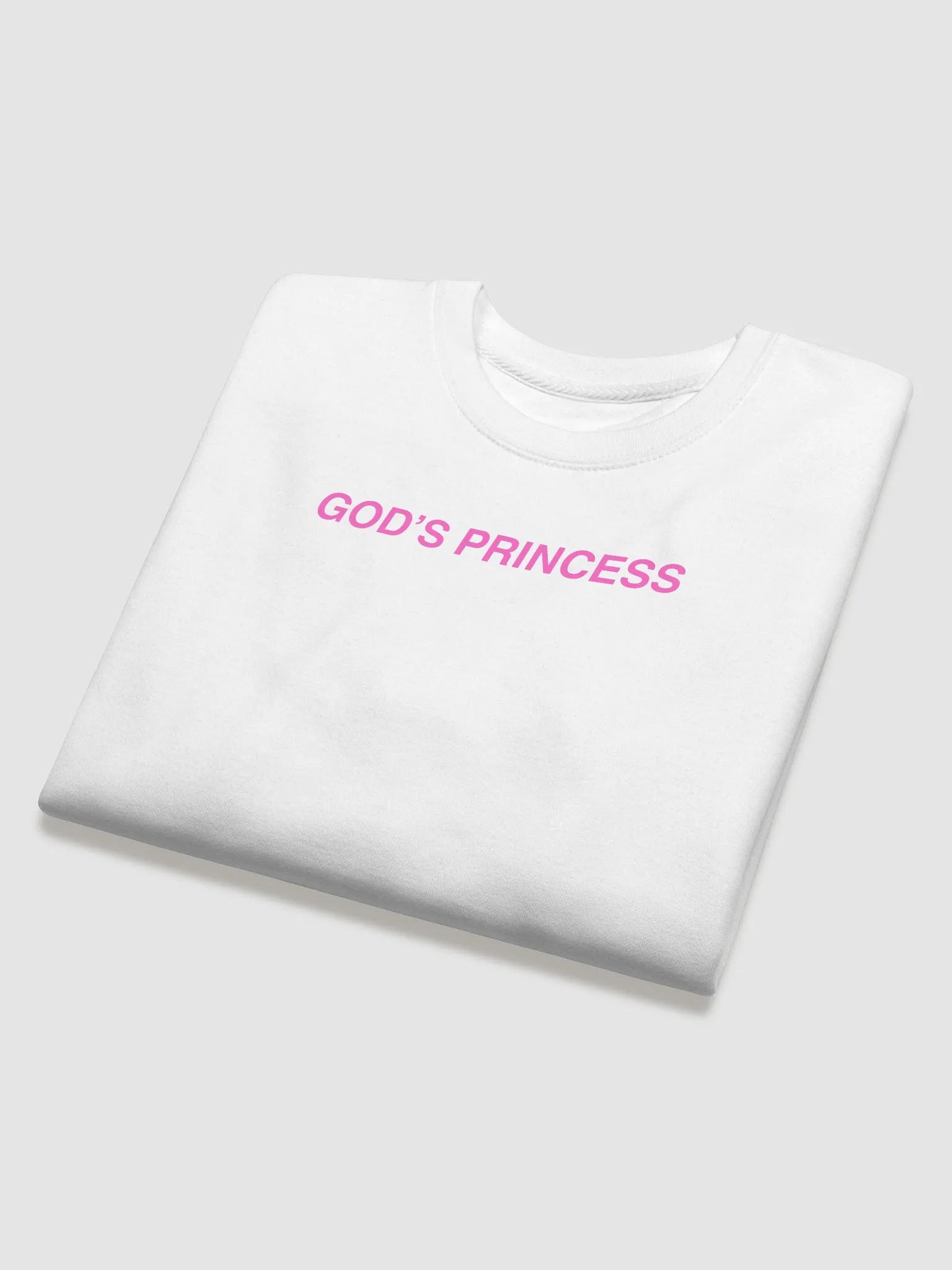 God's Princess (Pink Text) Crewneck product image (10)