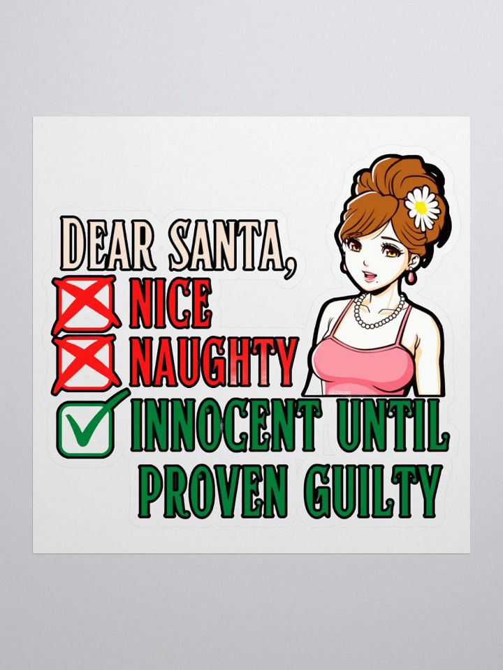 DEAR SANTA, INNOCENT UNTIL PROVEN GUILTY product image (3)