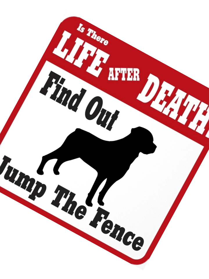 Rottweiler Warning Kiss Cut Stickers product image (6)