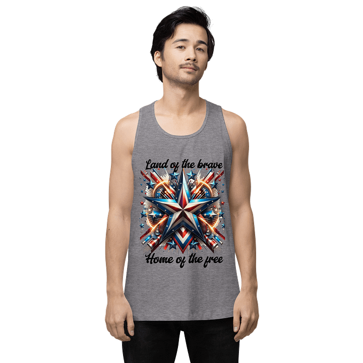 Land of The Brave Mens Tank product image (4)