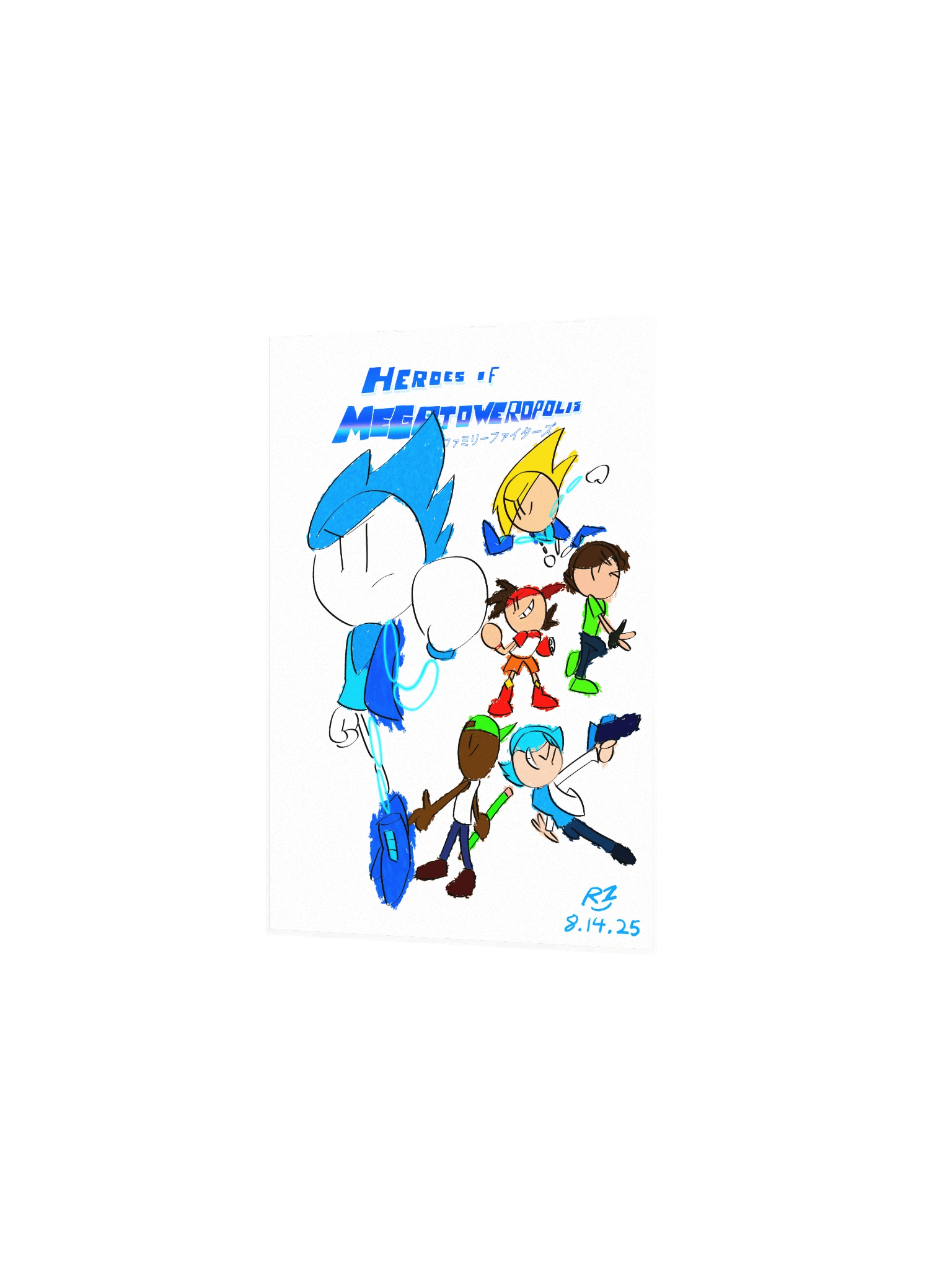 Heroes of Megatoweropolis Poster product image (2)