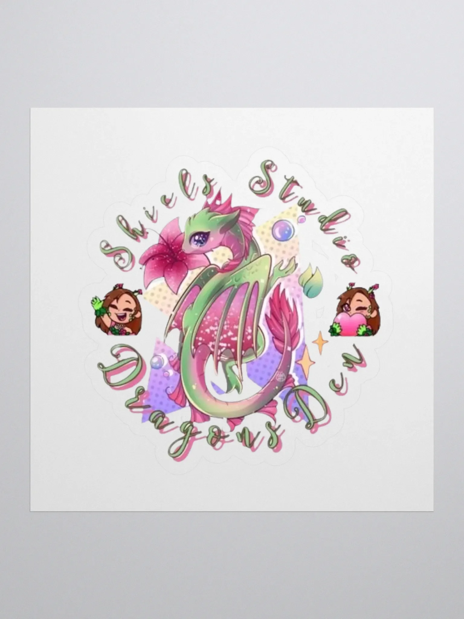 The Dragons Den Logo Stickers! product image (1)