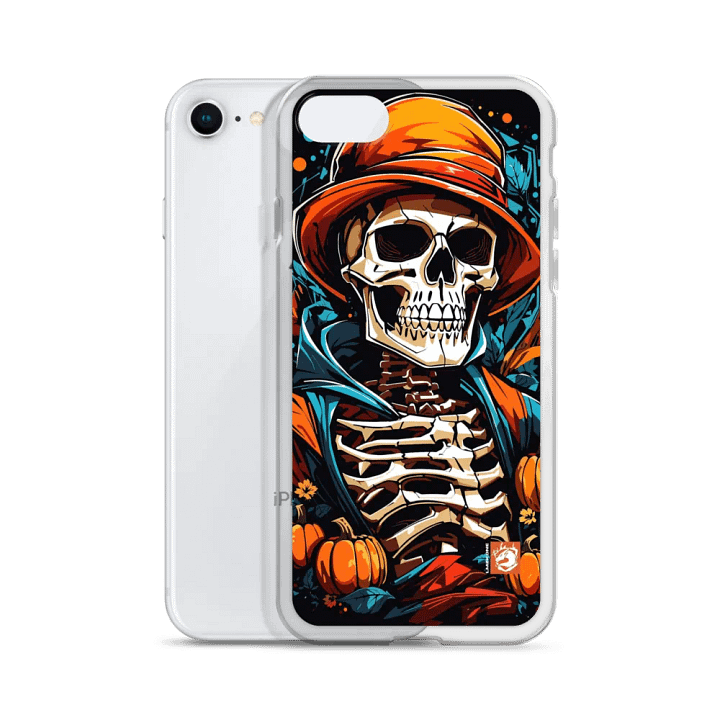 Halloween Skeleton Pumpkin iPhone Case product image (2)
