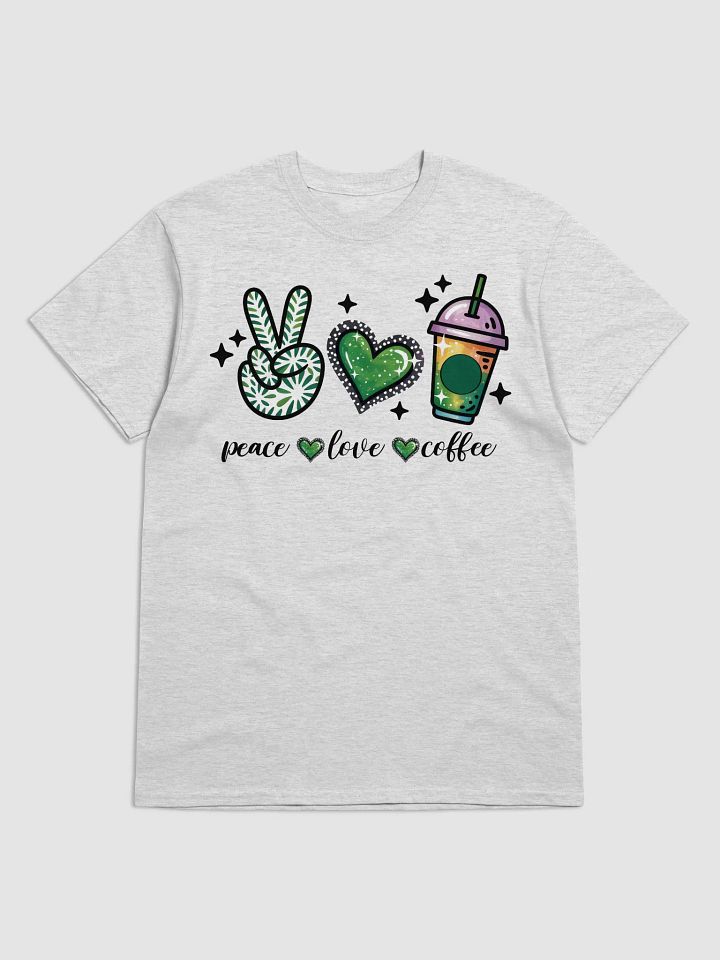 Peace Love Coffee T-Shirt product image (1)