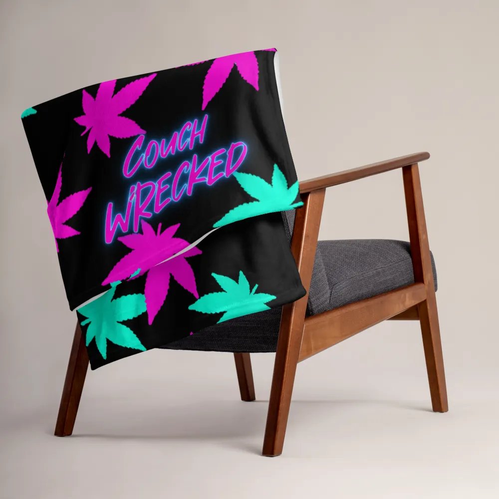 Blanket Neon Leaf product image (3)