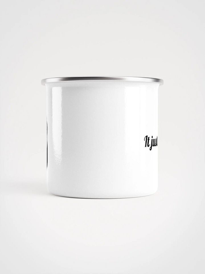 "It just takes time" Enamel Mug product image (2)