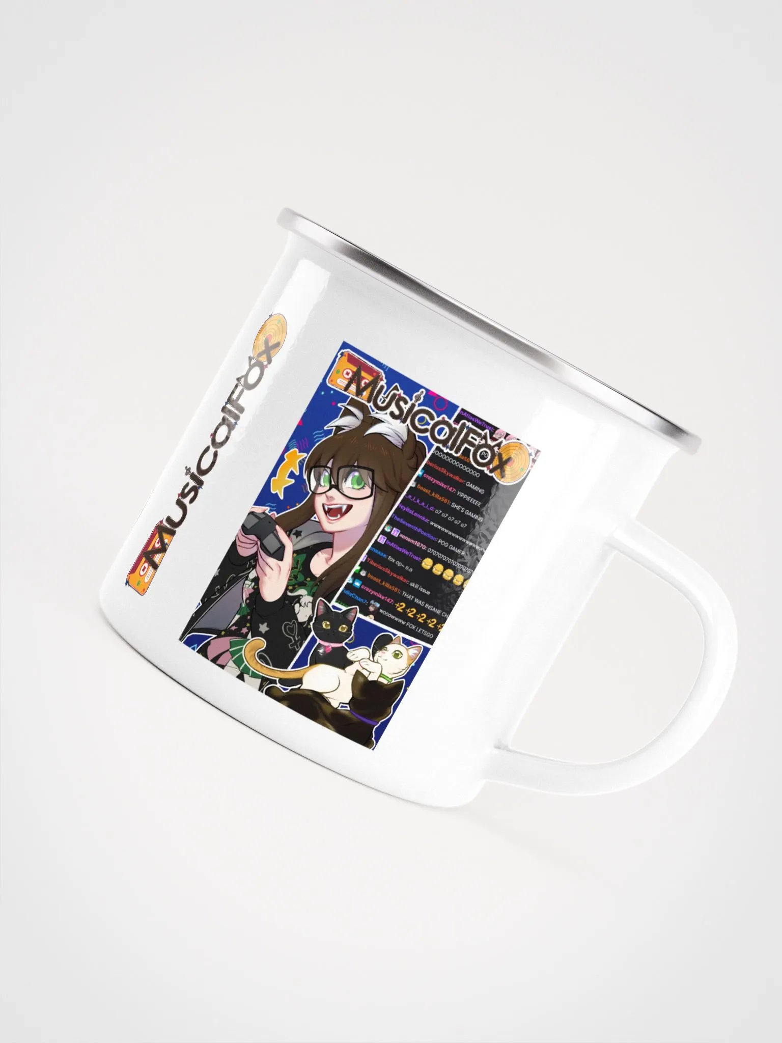 4Year Anniversary Enamel Mug product image (5)