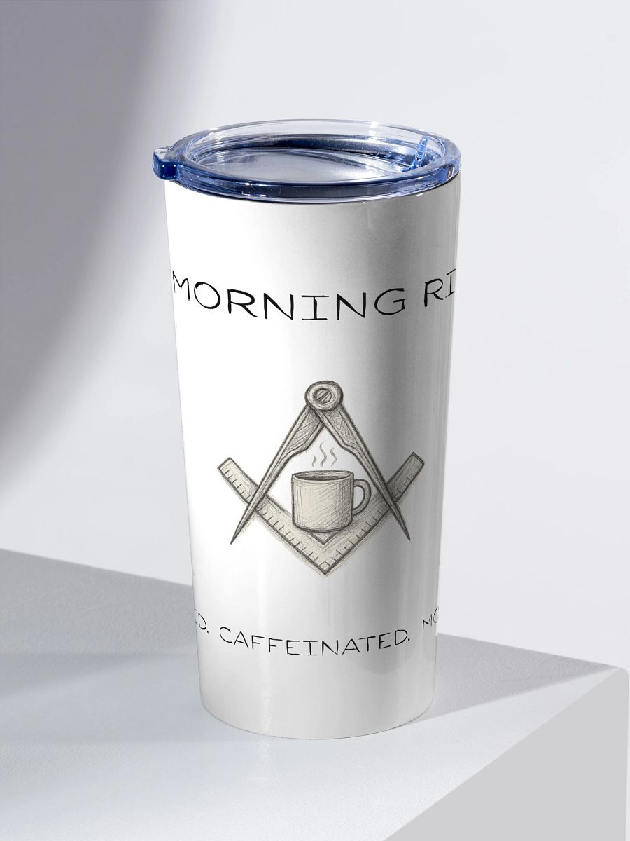 The Morning Ritual – 20 oz Stainless Steel Tumbler product image (2)