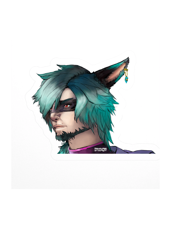 Mystic Miqo'te Vinyl Stickers product image (1)