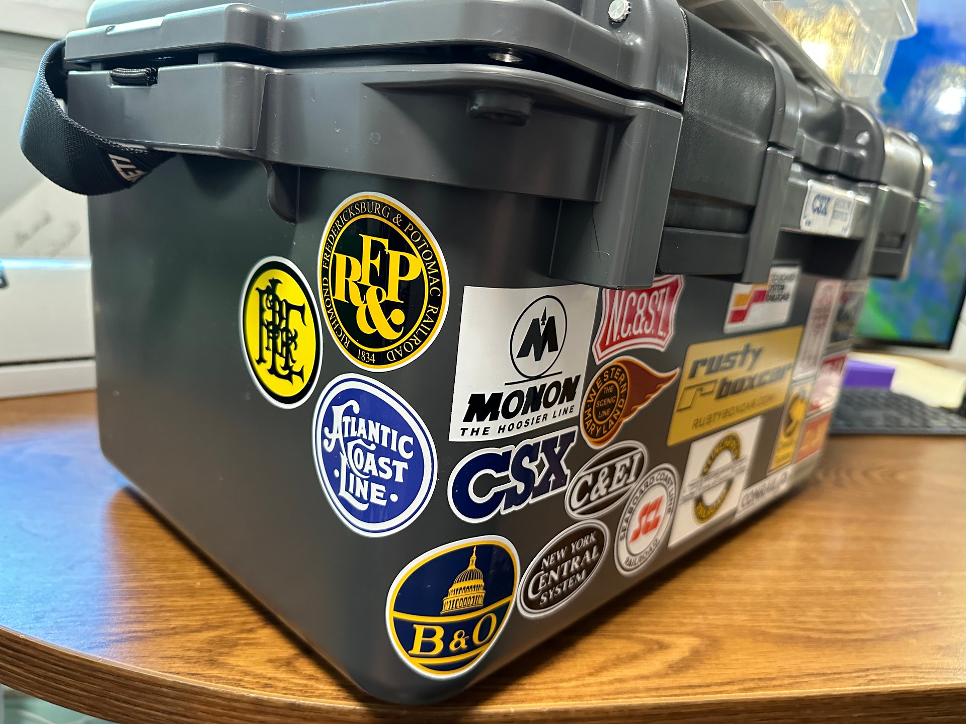 Set of 23 CSX Heritage Decals - 2.5" Each product image (3)