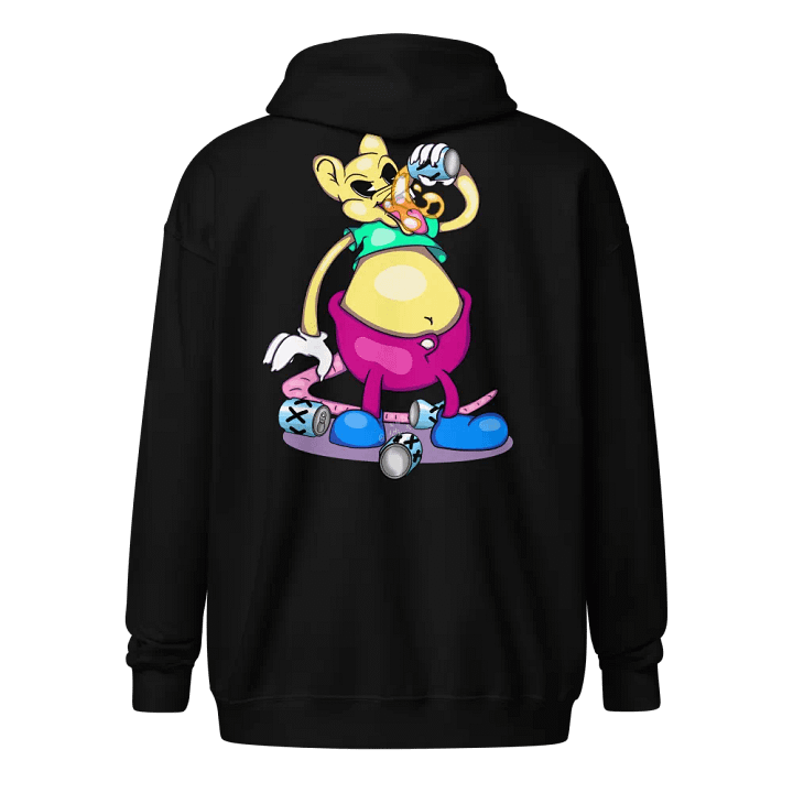Drunk Rat Zip Hoodie product image (1)