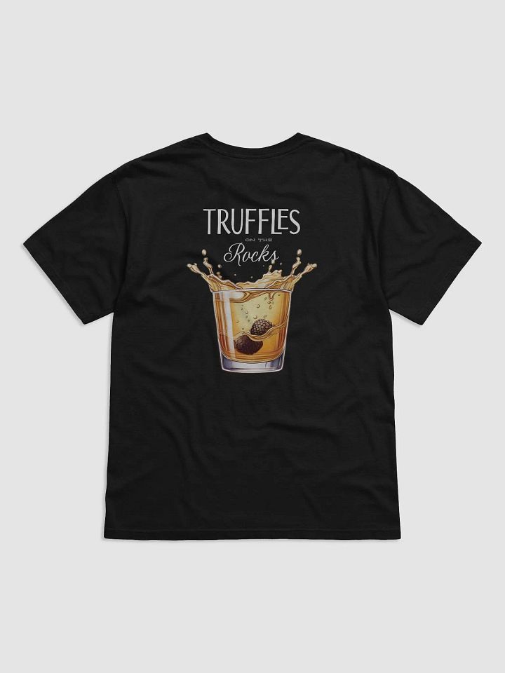 Truffle Splash T-Shirt Back Print - BLACK product image (2)