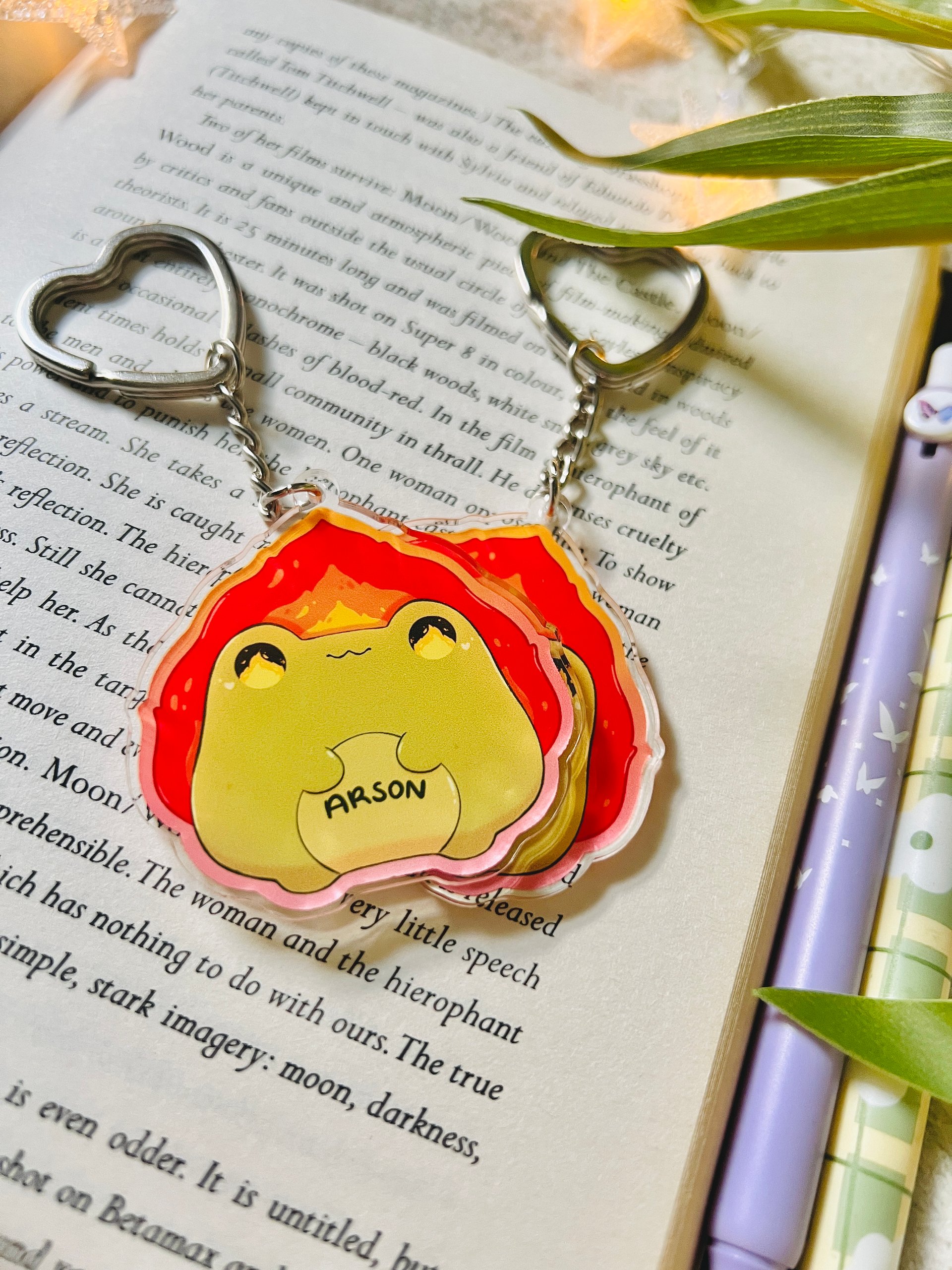 Arson Frog Acrylic Keyring product image (3)