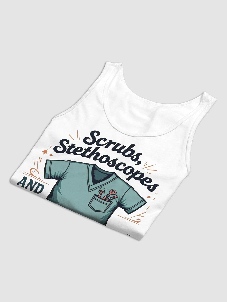 Medical Scrubs and Dad Jokes Tank product image (9)