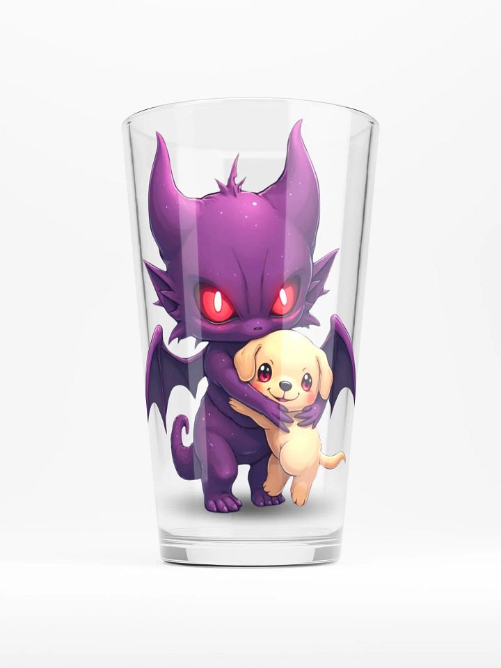 Gen-Thulhu/Golden Mashup Inspired Pint glass product image (1)