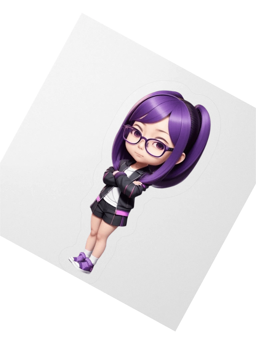 (PURPLE CHIBI) K STICKERS product image (4)