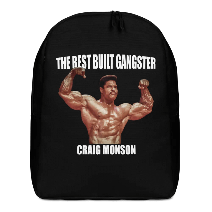 The Best Built Gangster Craig Monson Backpack product image (1)