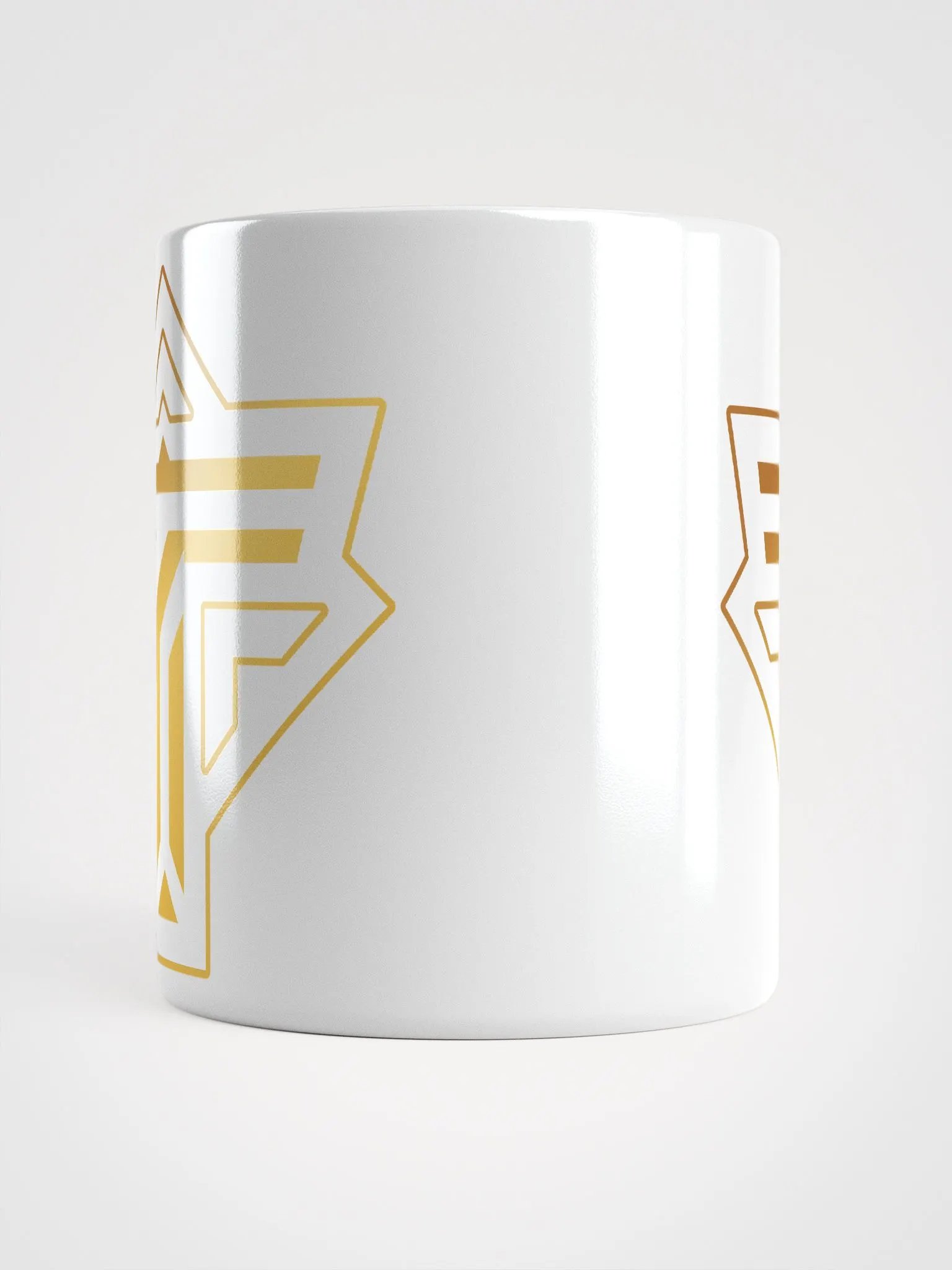 White Mug w/ Gold Insignia product image (9)