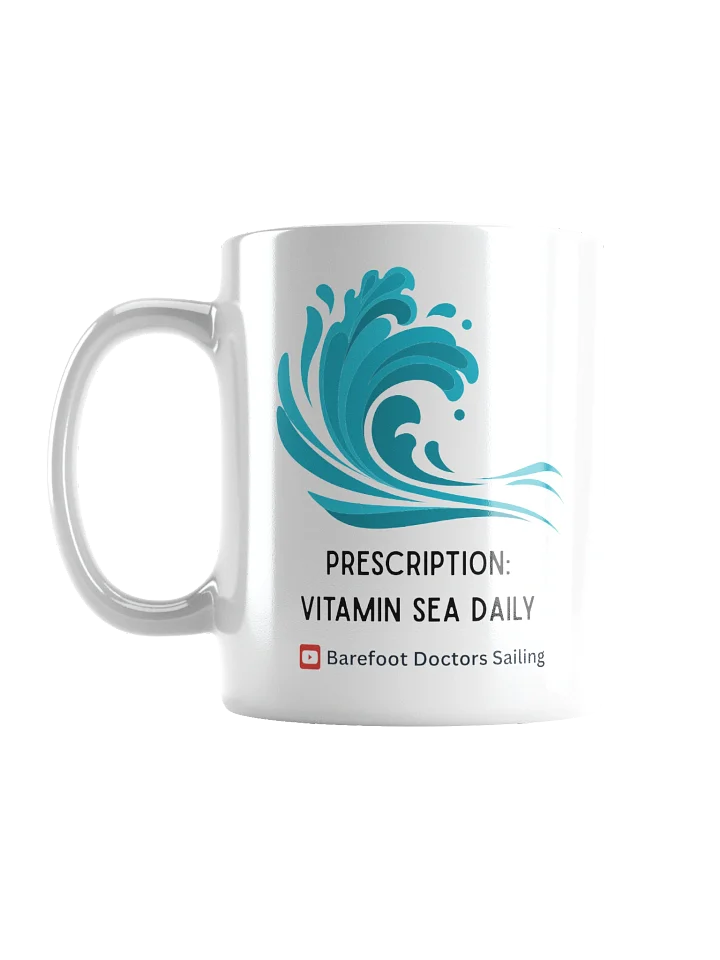 Turquoise Waves Motion Mug product image (1)